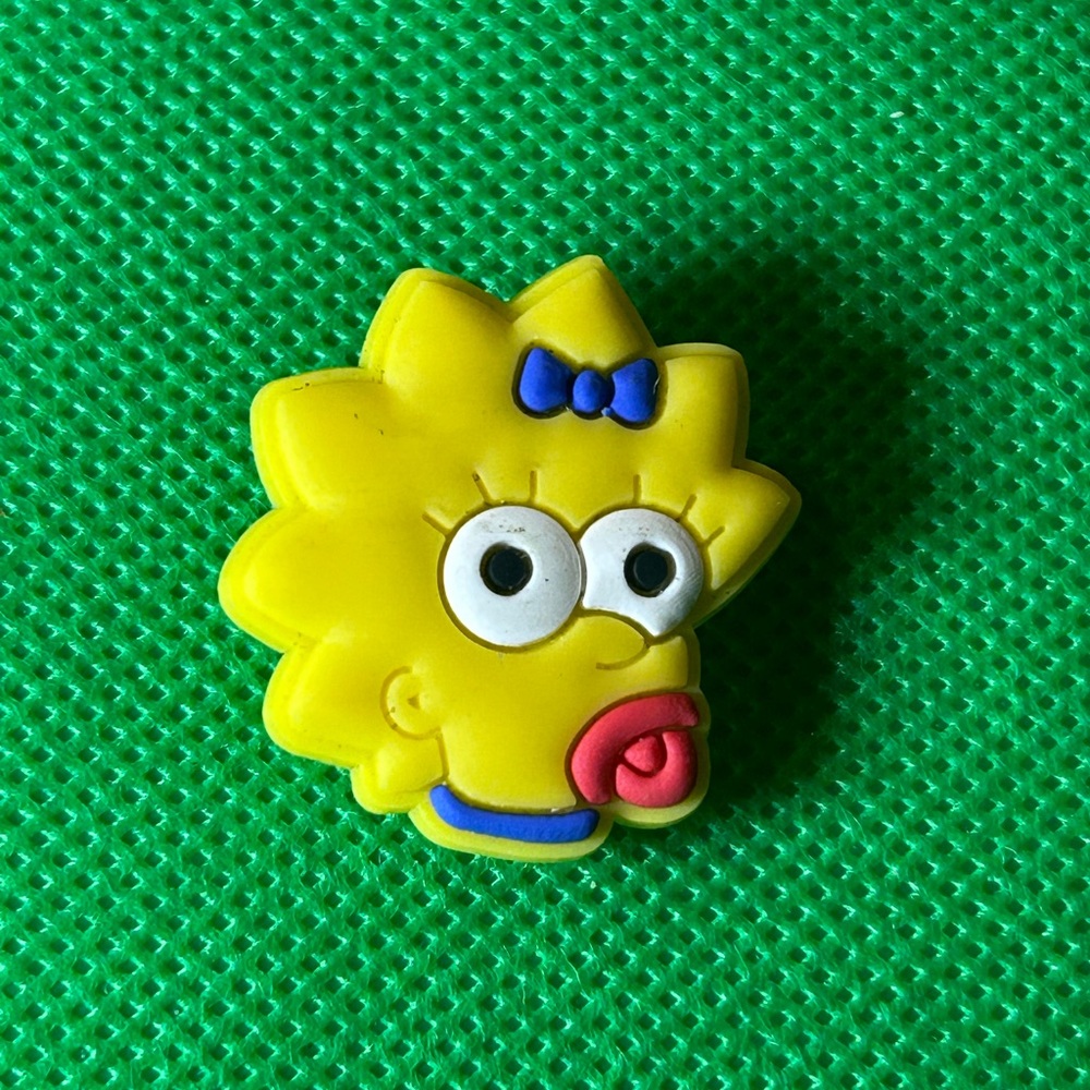 🌼 (5/$10 or 10/$15) NEW “90’s The Simpson’s” Maggie Croc Shoe Charm Collection